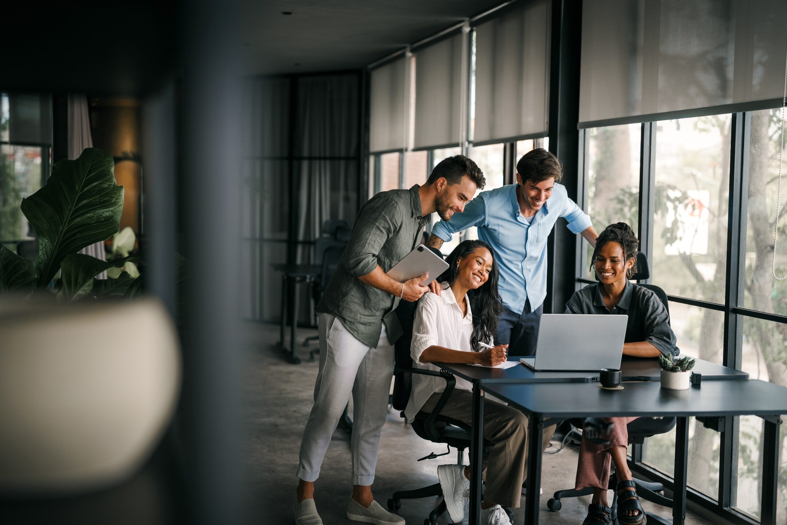 Business,Project,Team,Working,Together,At,Meeting,Room,At,Office